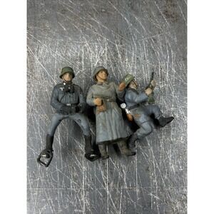 Tamiya Valor 21st Century 1/35 WWII German Soldier Figures Built Painted Lot